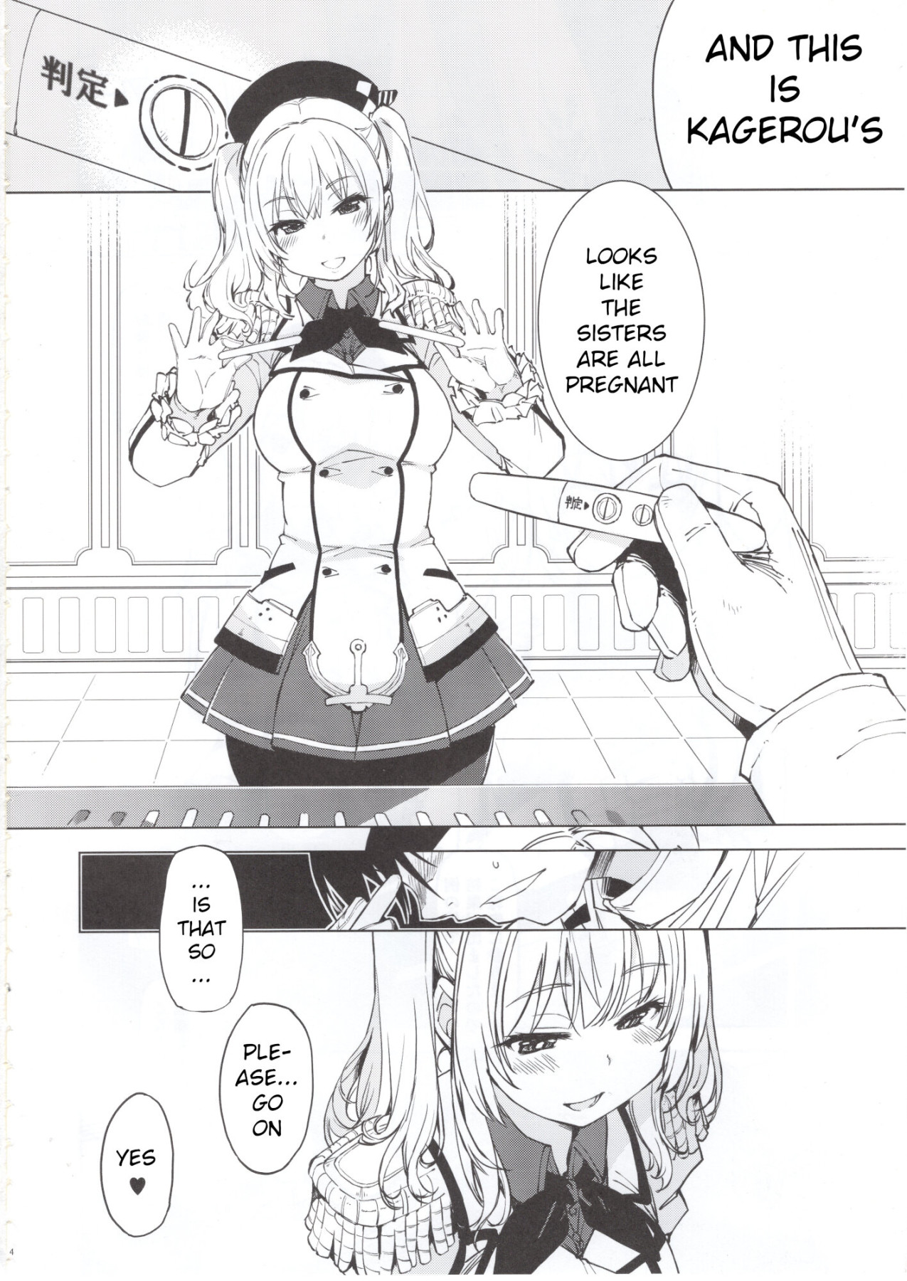 Hentai Manga Comic-Secretary Warship Kashima's Written Report-Read-3